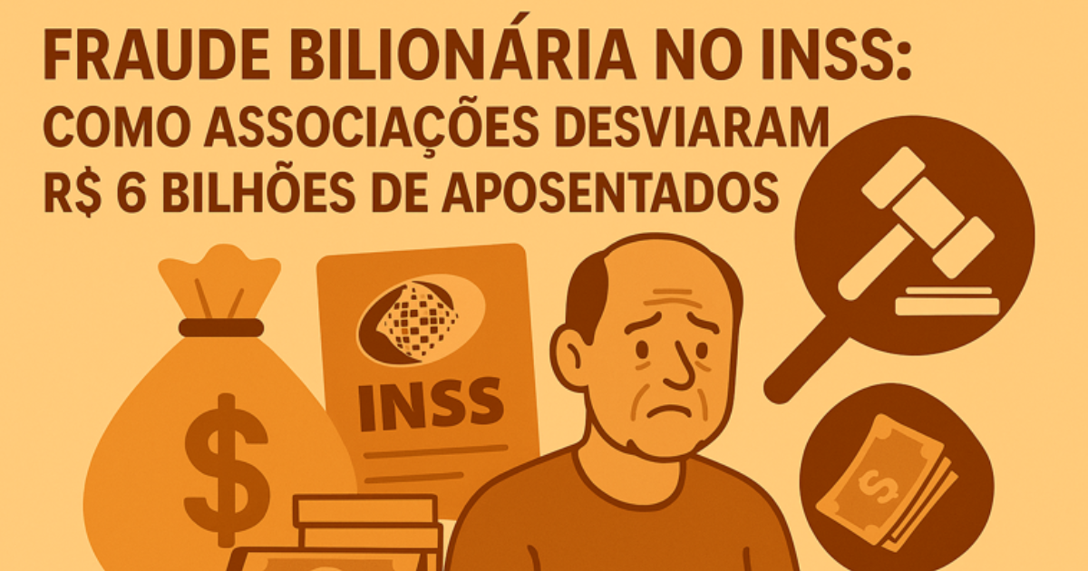 Fraude Bilionária no INSS: Como Associações Desviaram R$ 6 Bilhões de Aposentados